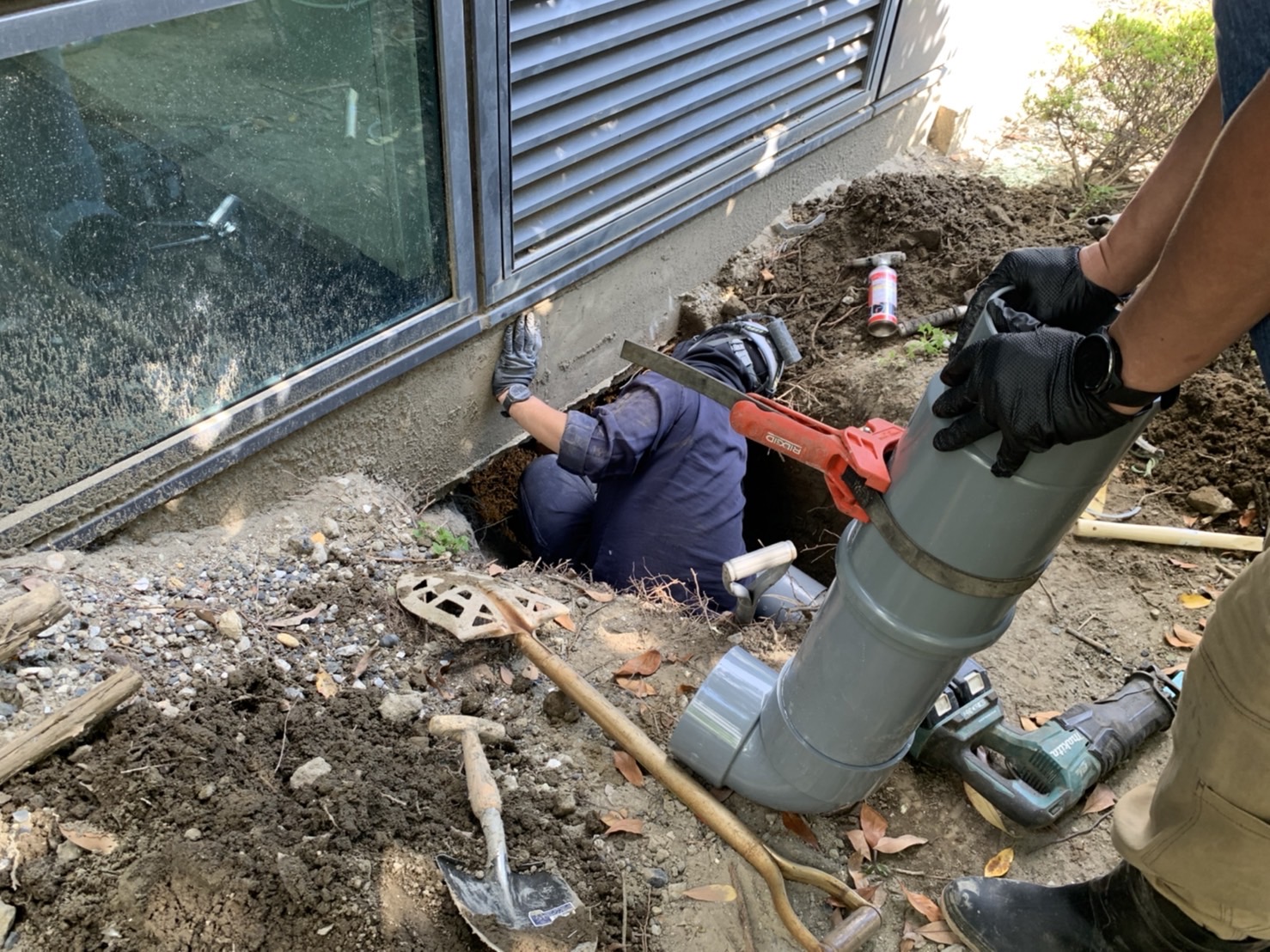 ツツジの根は配管をぶち抜くほど強い!特殊機材と内視鏡カメラを使い根切り高圧洗浄! | 【全国施工可】各清掃、水槽清掃、設備新規・更新工事会社を ...