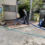 高圧洗浄を清掃業者に依頼するのであれば最高品質の仕上げになるマコムの高温水高圧洗浄はいかがですか？